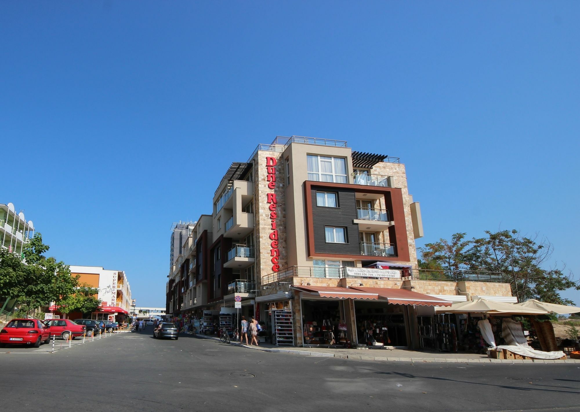 Menada Dune Residence Apartments 阳光海滩 外观 照片